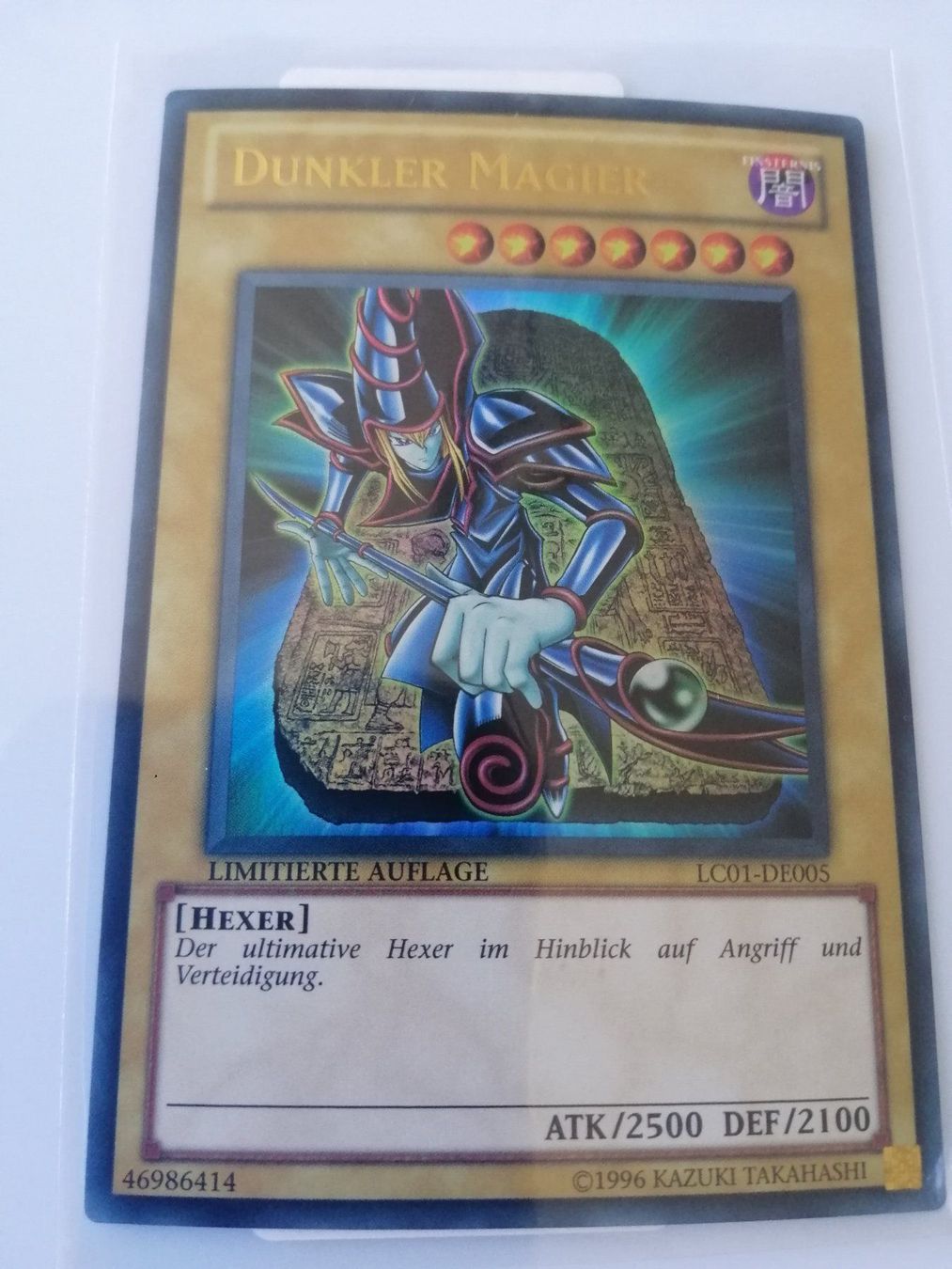 Yugioh Carte collezionabili: Dunkler Magier Ultra-Rare Mint Limitiert – Nuovo (secondo la descrizione) da Boswil venduto da ShoppingCenterCity 3
