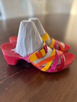 Bunt sommerliche Sandalen von Think! Grösse 41, Leder