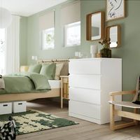 IKEA MALM Kommode, weiss, 4 Schubladen  guter Zustand