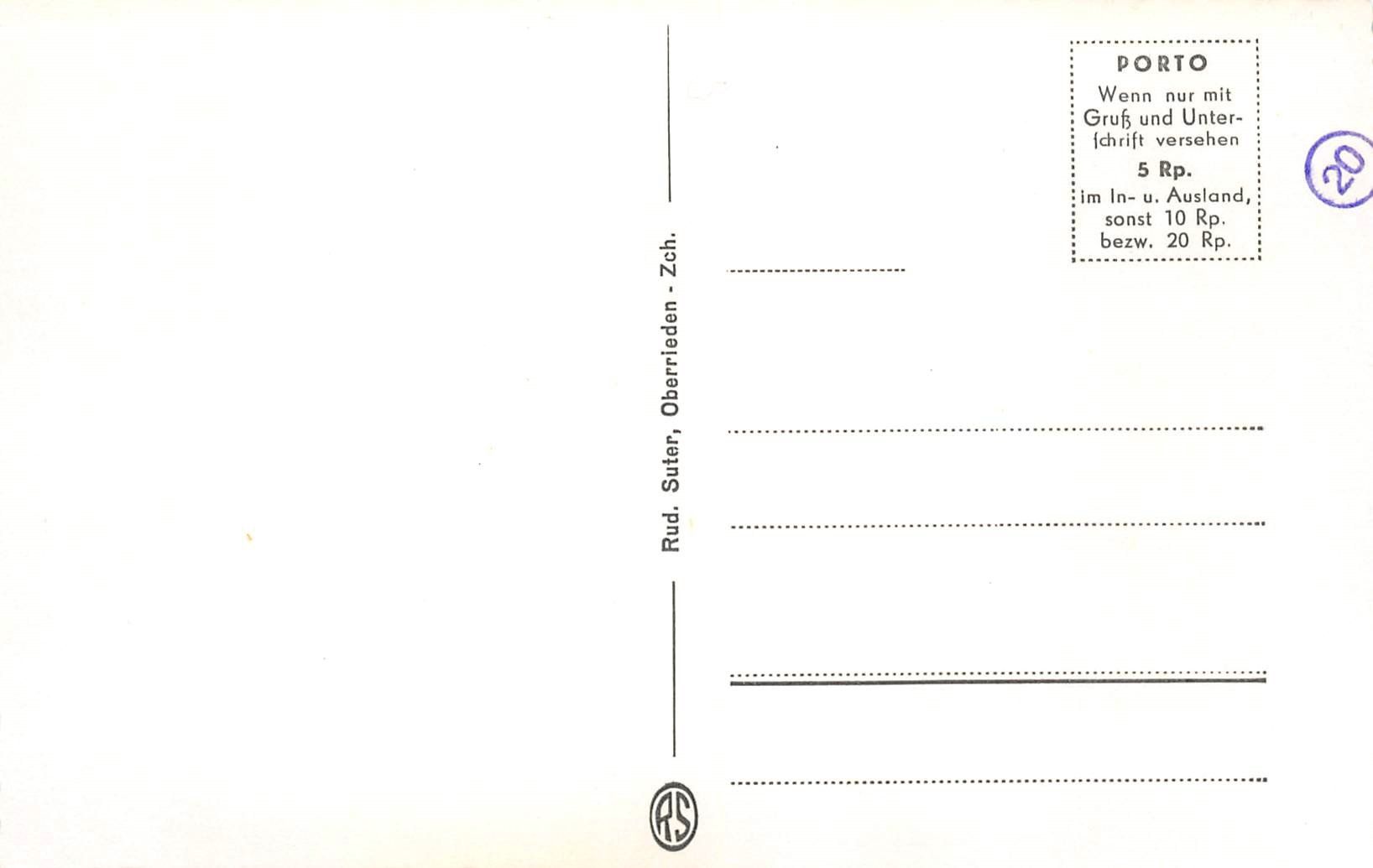 Ansichtskarten: 2x Chur – Gebraucht aus Ottikon b.Kemptth. von Neptun1974 1