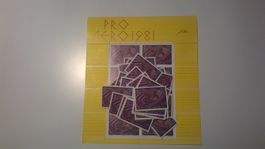 30 Stück Pro Aero Marken 1981, postfrisch, gültig, Hans Erni