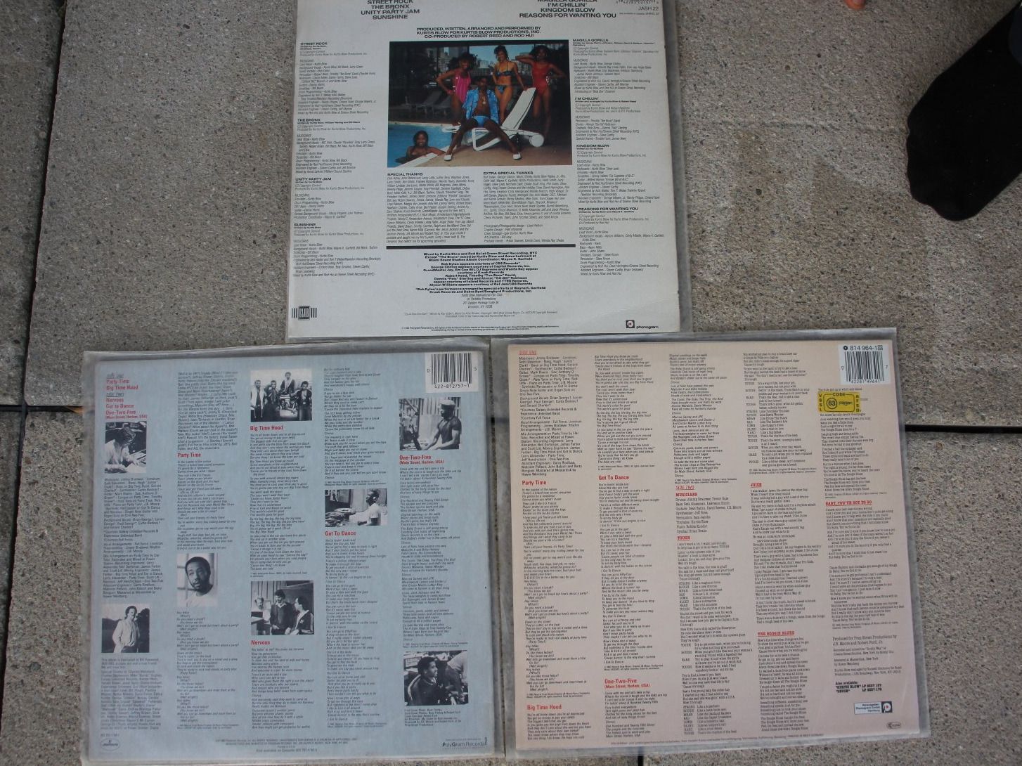Schallplatten: Kurtis Blow 3 Platten – Gebraucht aus Hochdorf von  1