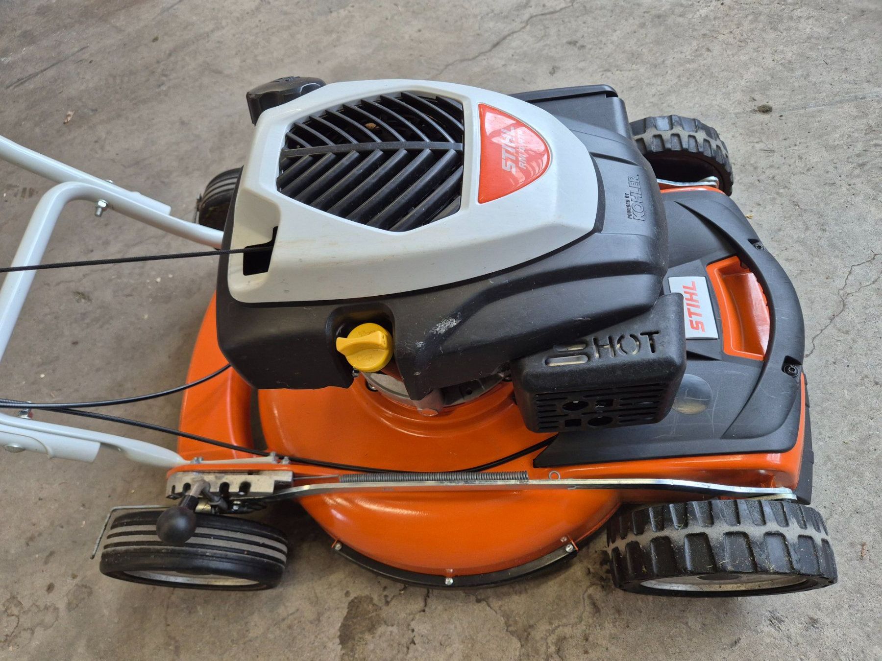 Stihl Tagliaerba: Benzin-Mulchmäher STIHL RM 4 RTP – Usato da Oberägeri venduto da Timoline00 1