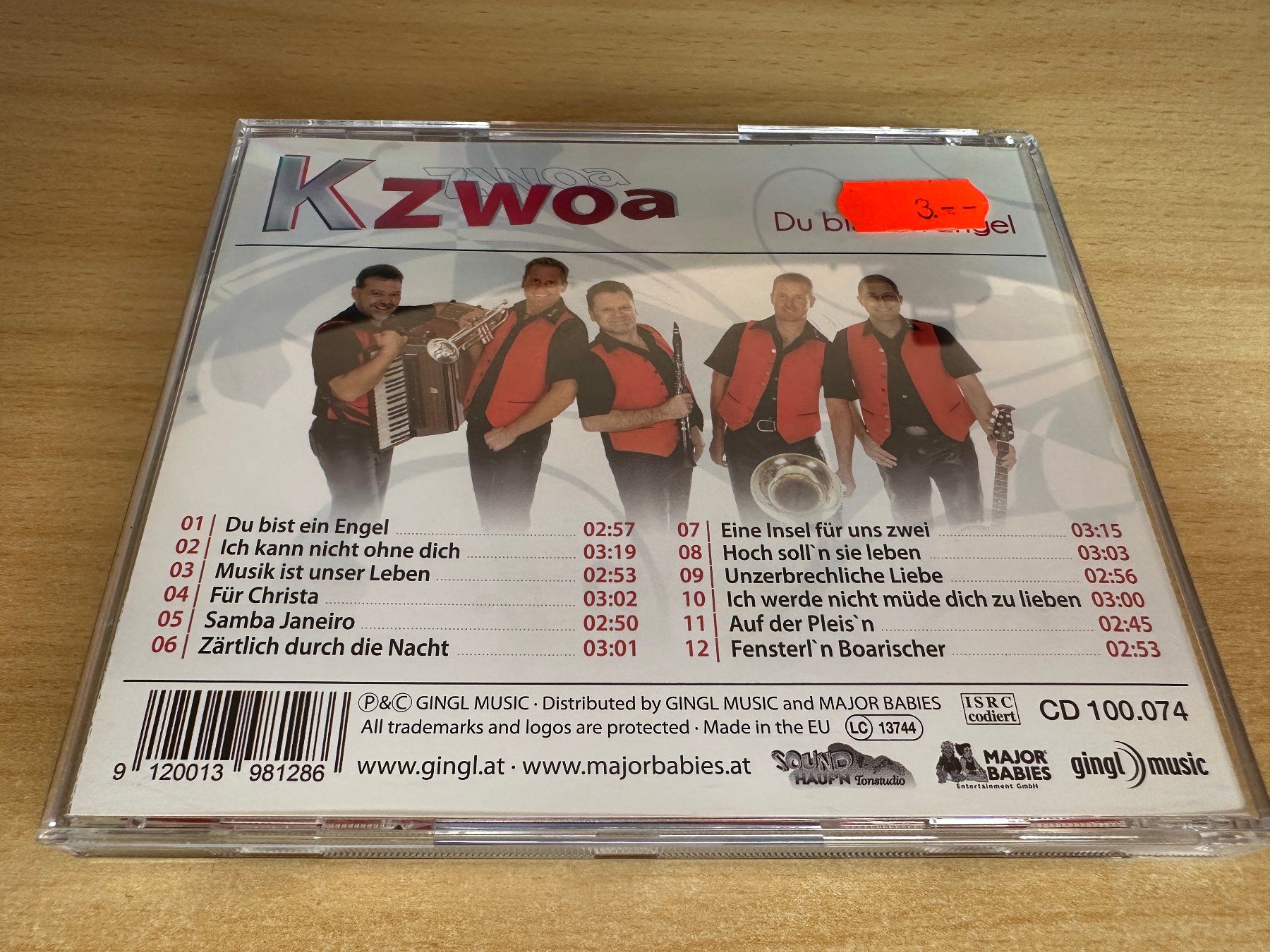 CD: F6 Kzwoa - Du bist ein Engel – Usato da Rikon im Tösstal venduto da Alpenmutz 1
