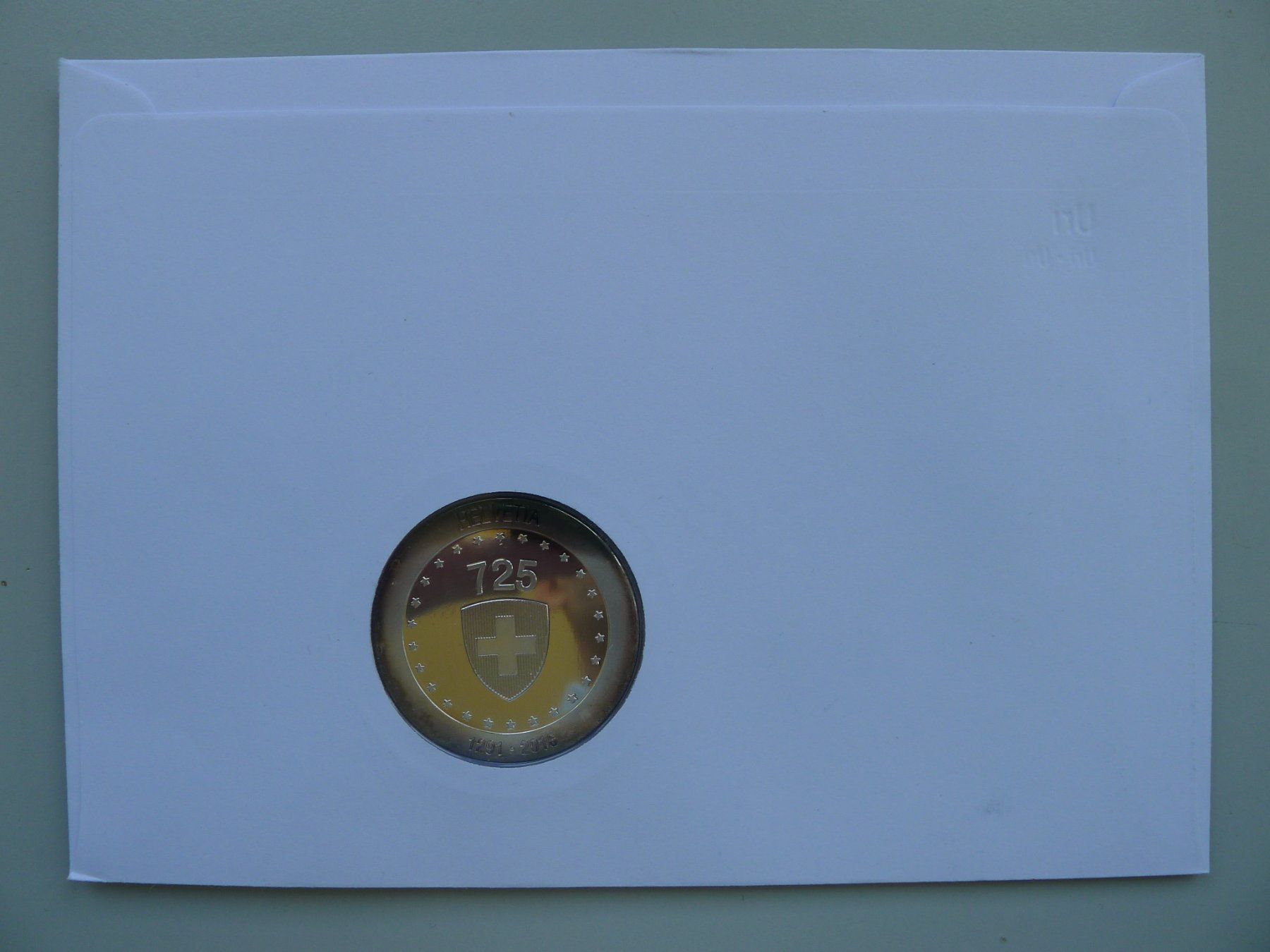 Tutti i francobolli: 2016: Numisbrief/Münzbrief URI mit W48 frankiert. – Usato da Sursee venduto da Luzernerraute 3