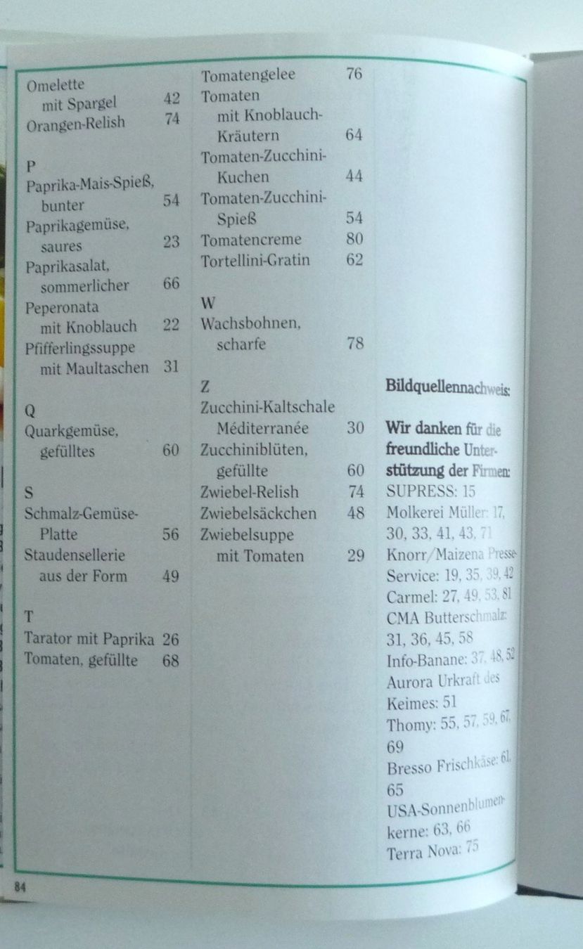 Libri: Rezeptbuch Gemüse-Gerichte (Buch) – Usato da Aarau venduto da Aaran 6