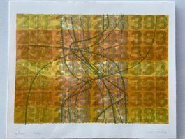 Signierte Original-Lithographie "Ueli Michel" 16/200