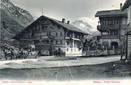 Maloja   GR  -   Hôtel Vecchia    Post- und Hotelkutsche