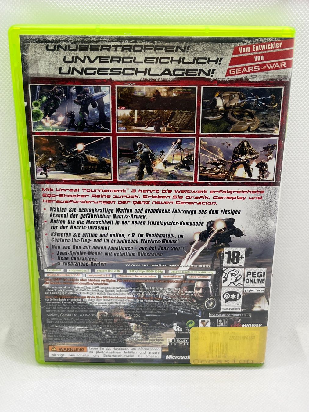 Giochi: Unreal Tournament 3 - Xbox 360 – Usato da Hinterkappelen venduto da Kim1992 1