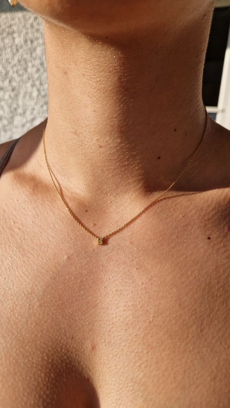 Catenine: Goldene Kette mit Buchstaben B – Nuovo (secondo la descrizione) da Zürich venduto da Delia_29