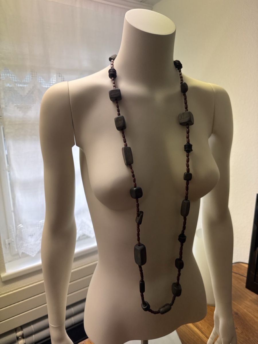 Altri gioielli: 3 Ketten Holzperlen - Modeschmuck Lot – Usato da Cham venduto da matap1 3