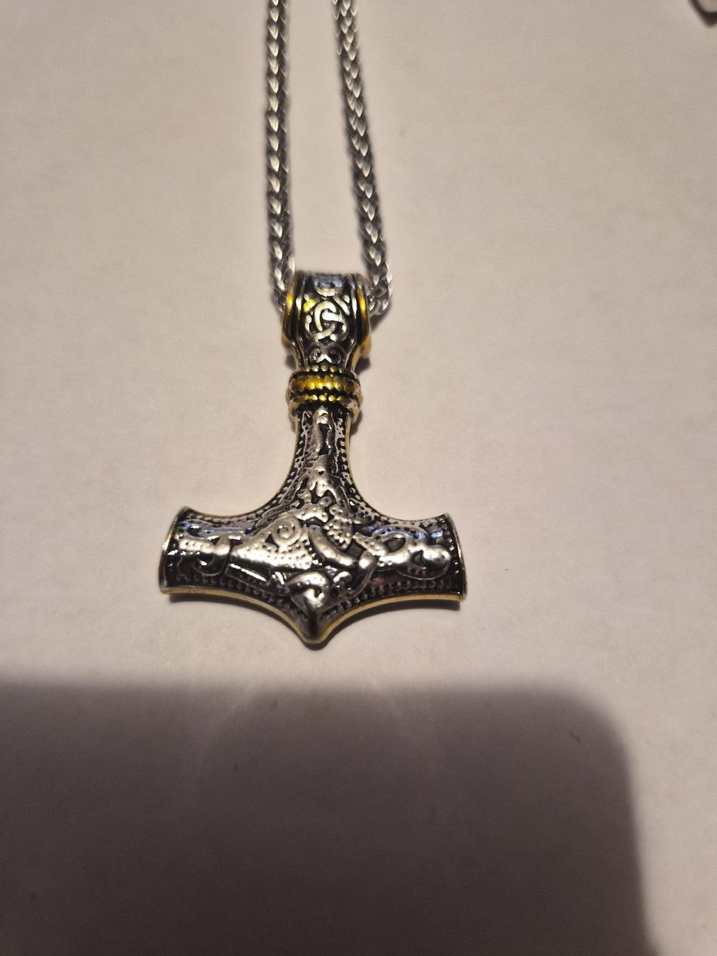 Catenine: collier marteau de thor viking – Nuovo (secondo la descrizione) da Senèdes venduto da hen_fw8b
