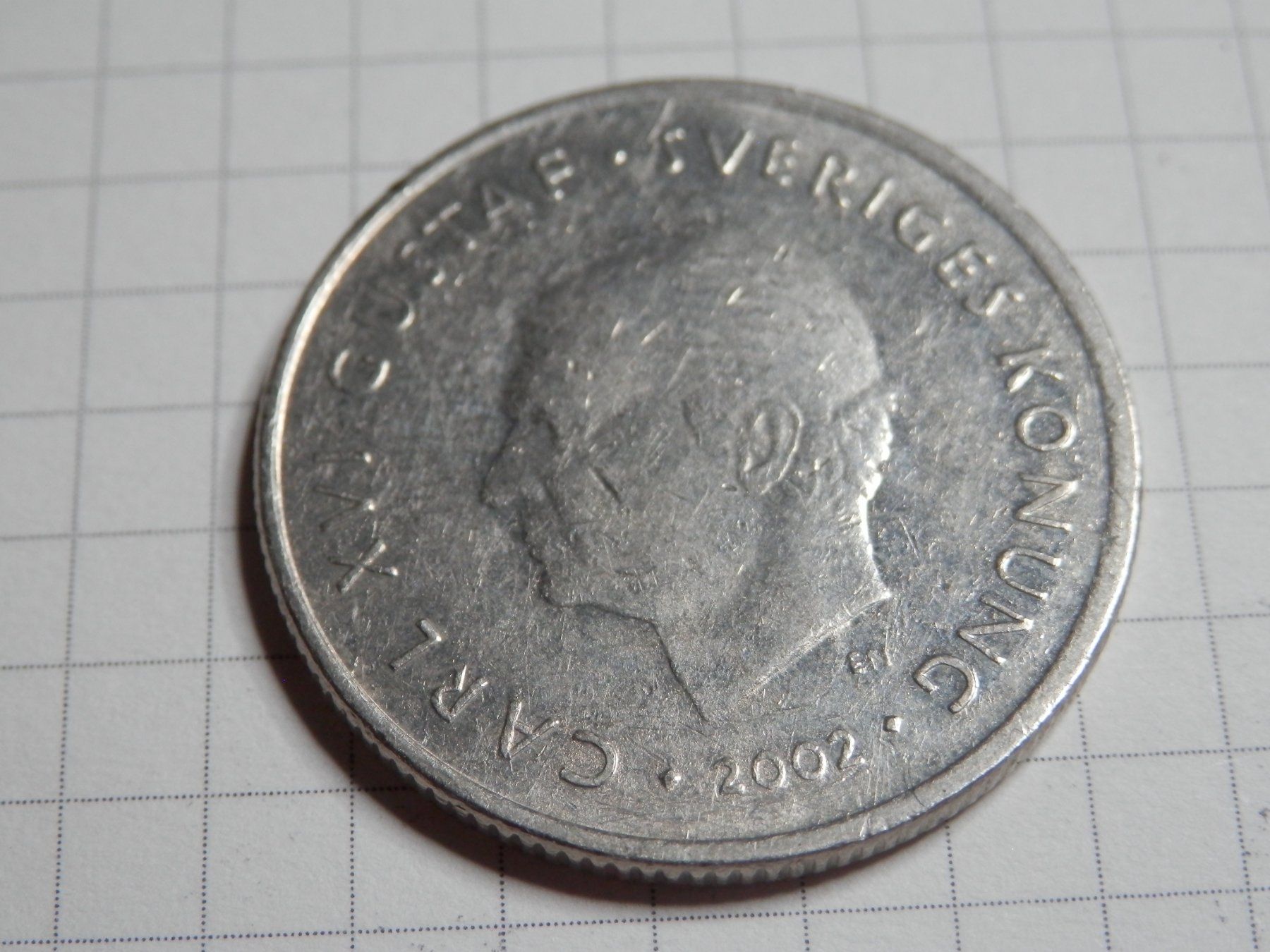 Tutti le monete: Schweden  1 Krone, 2002 – Usato da Weiach venduto da weiach81