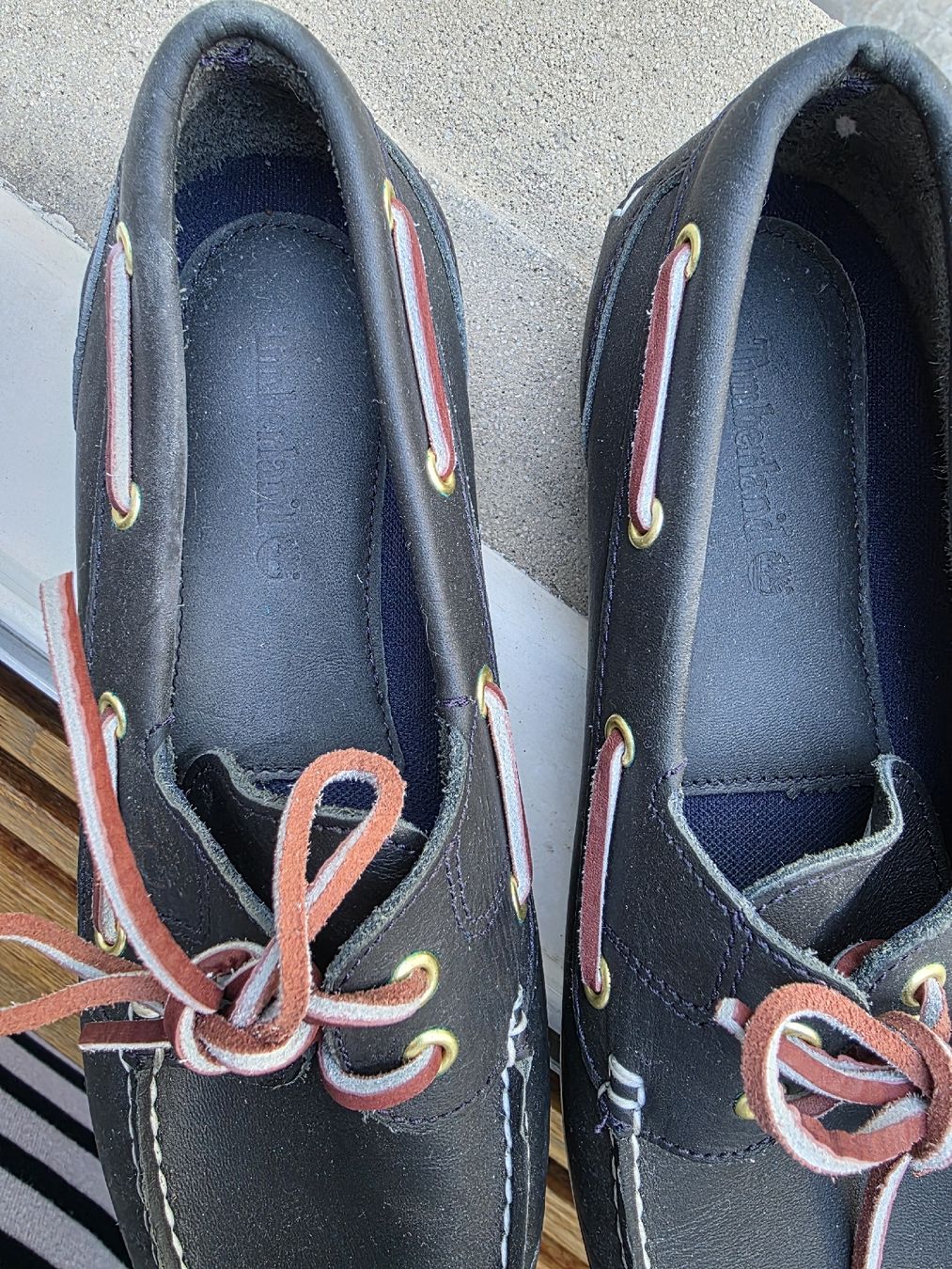 Timberland Scarpe da uomo: Timberland Bootsschuhe  – Nuovo (secondo la descrizione) da Zürich venduto da diekorni4 5