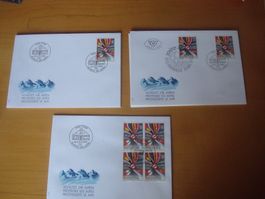 CH 1992 FDC Schutz der Alpen AB NUR 20 RP