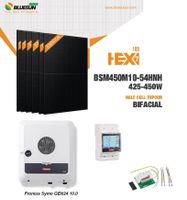 Fronius Solaranlage 10 kWp mit  Modulen von Bluesun  450 Wp