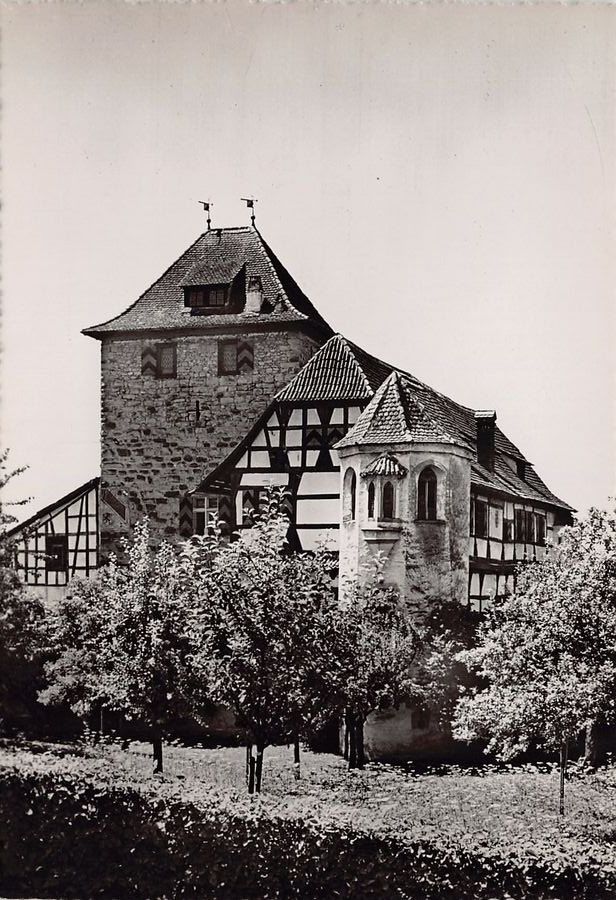 Cartoline postali: Schloss Hegi bei Winterthur, um 1945 – Usato da Frauenfeld venduto da POML