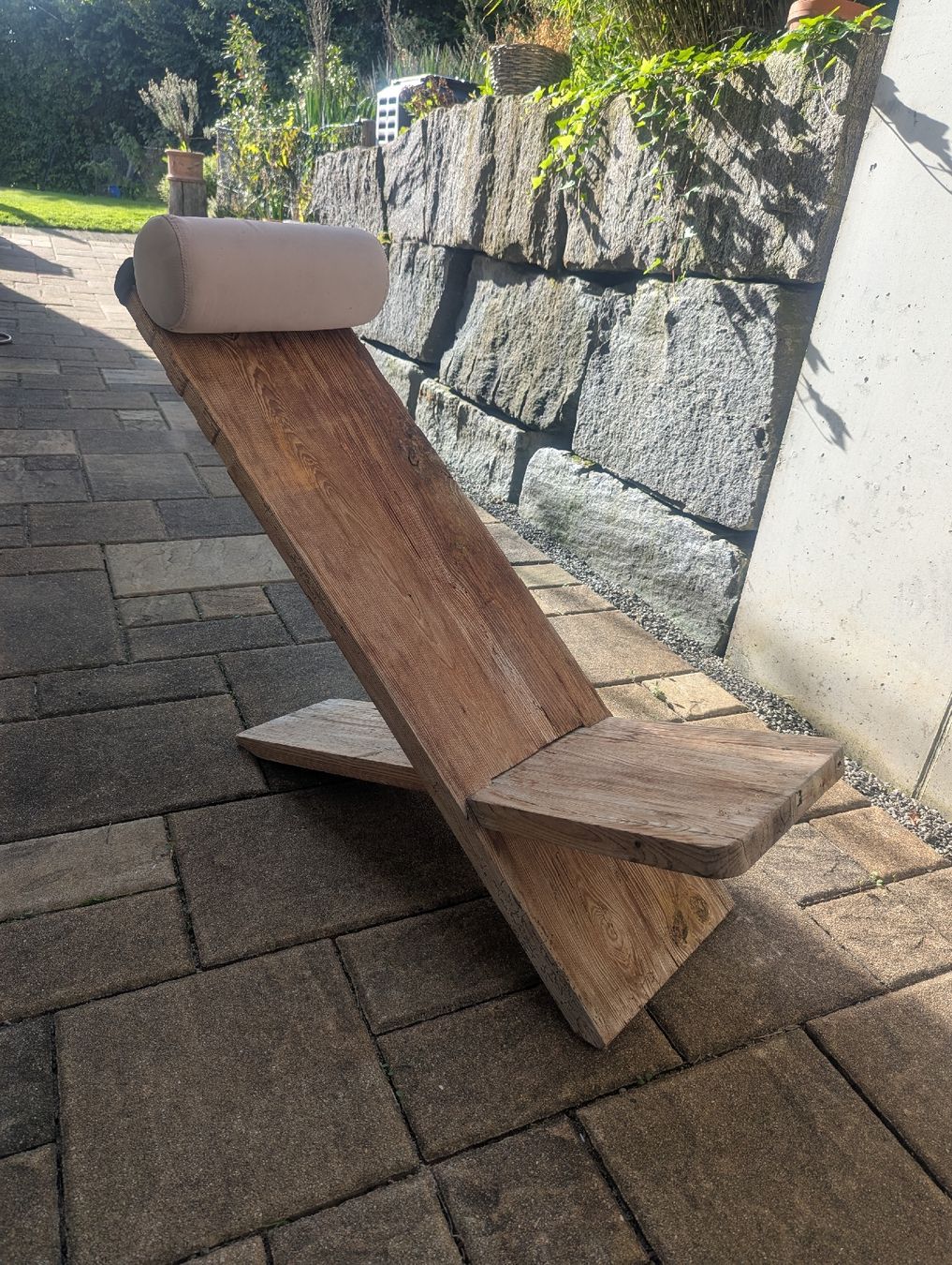 Sedie a sdraio: Einzigartiger Holz Liegestuhl – Usato da Wauwil venduto da MEC-NET