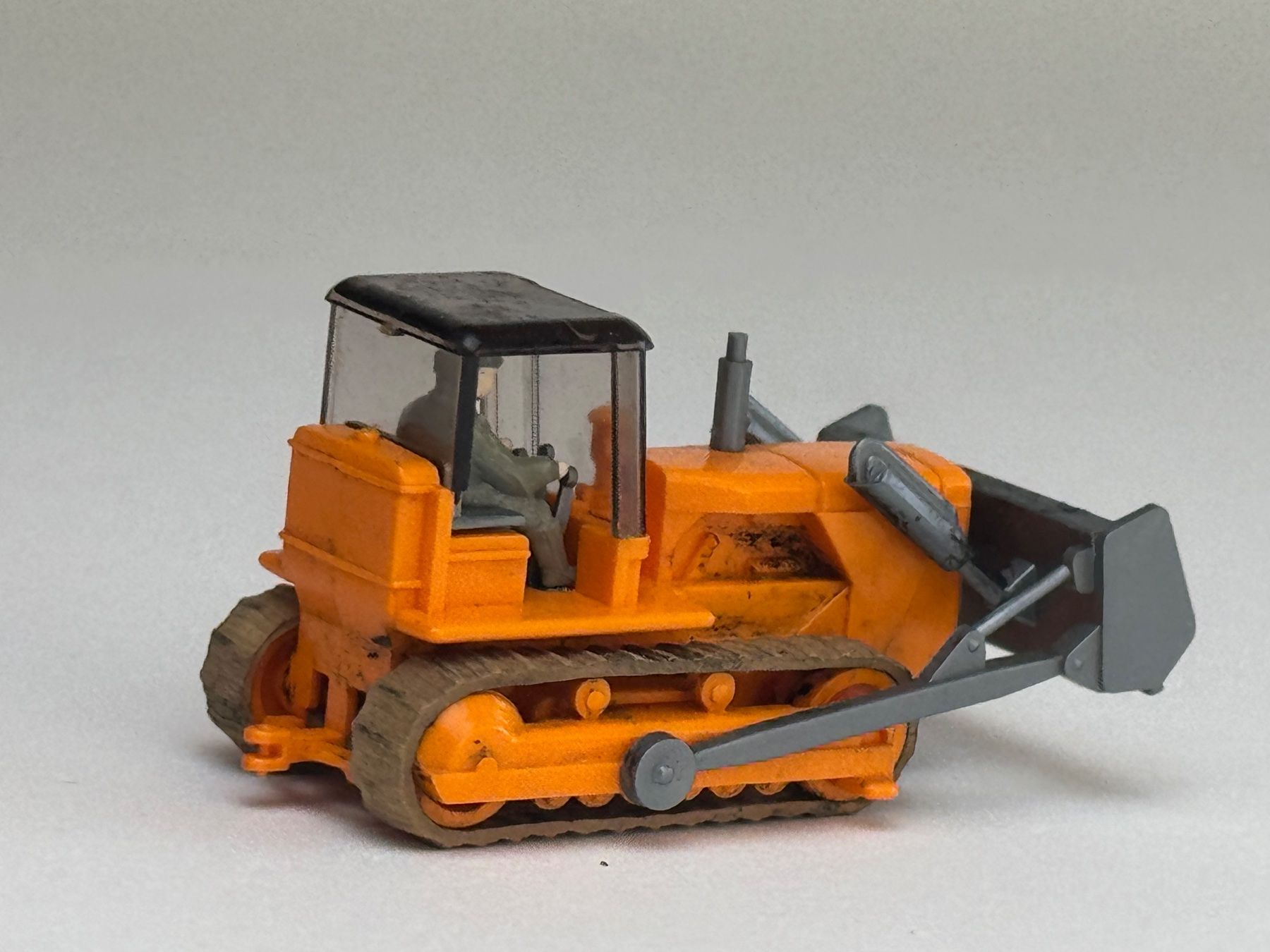 Wiking Voitures modèles: VE- Wiking Planierraupe mit Dach orange – D'occasion à Elm par Wikmtz 1