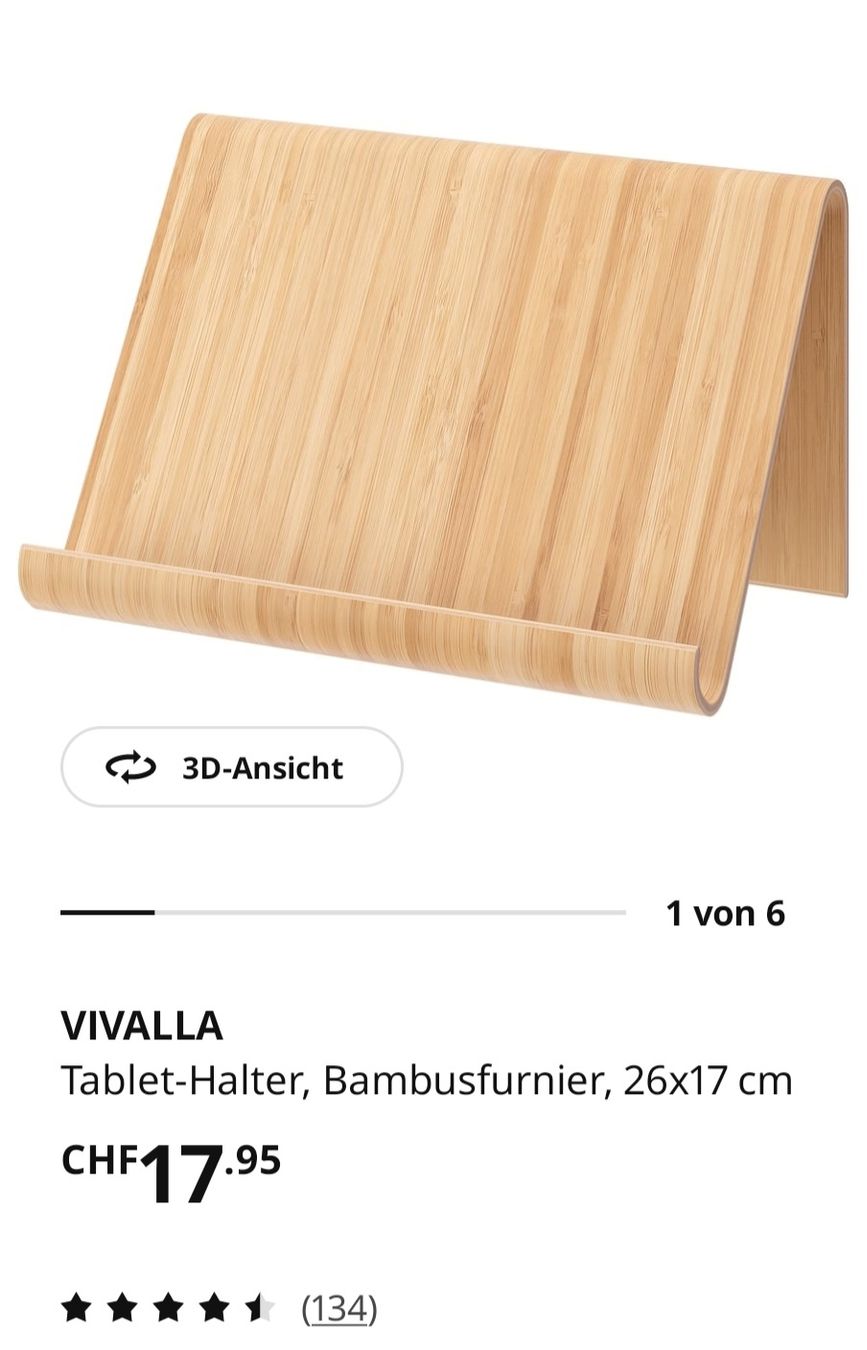 Autres accessoires pour ordinateurs: Tablet-Halter Bambus – D'occasion à Zürich par Kris8050 5