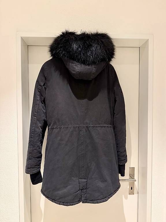 Cappotti: Sixth June Herren Parka schwarz – Usato da Chur venduto da pareto12 2
