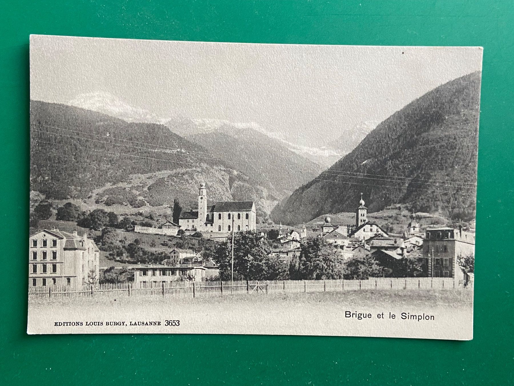 Cartoline postali: Brig und der Simplon – Usato da Steg VS venduto da _vinci_