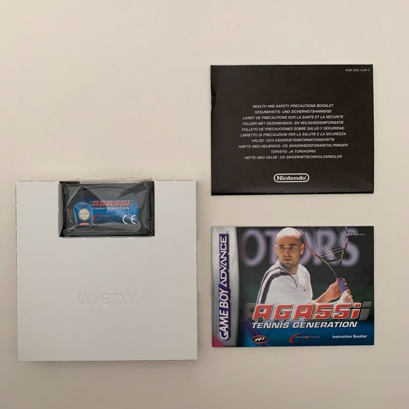 Nintendo Giochi: Agassi - Tennis Generation - GBA - OVP – Usato da Zürich venduto da Mephisto87 3