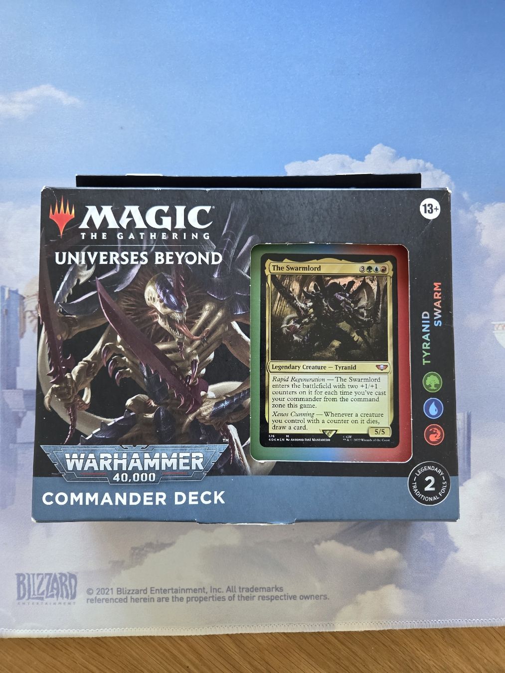 Magic The Gathering Carte collezionabili: Warhammer 40K mtg commander deck Tyranid Swarm  – Nuovo (secondo la descrizione) da Basel venduto da _Mace_