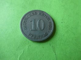 Dt. Reich 1905 A, 10 Pfennig