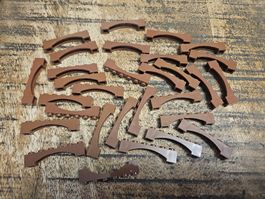 lego 92950 lot de 30 pièces Reddish Brown Arch 1 x 6 Raised