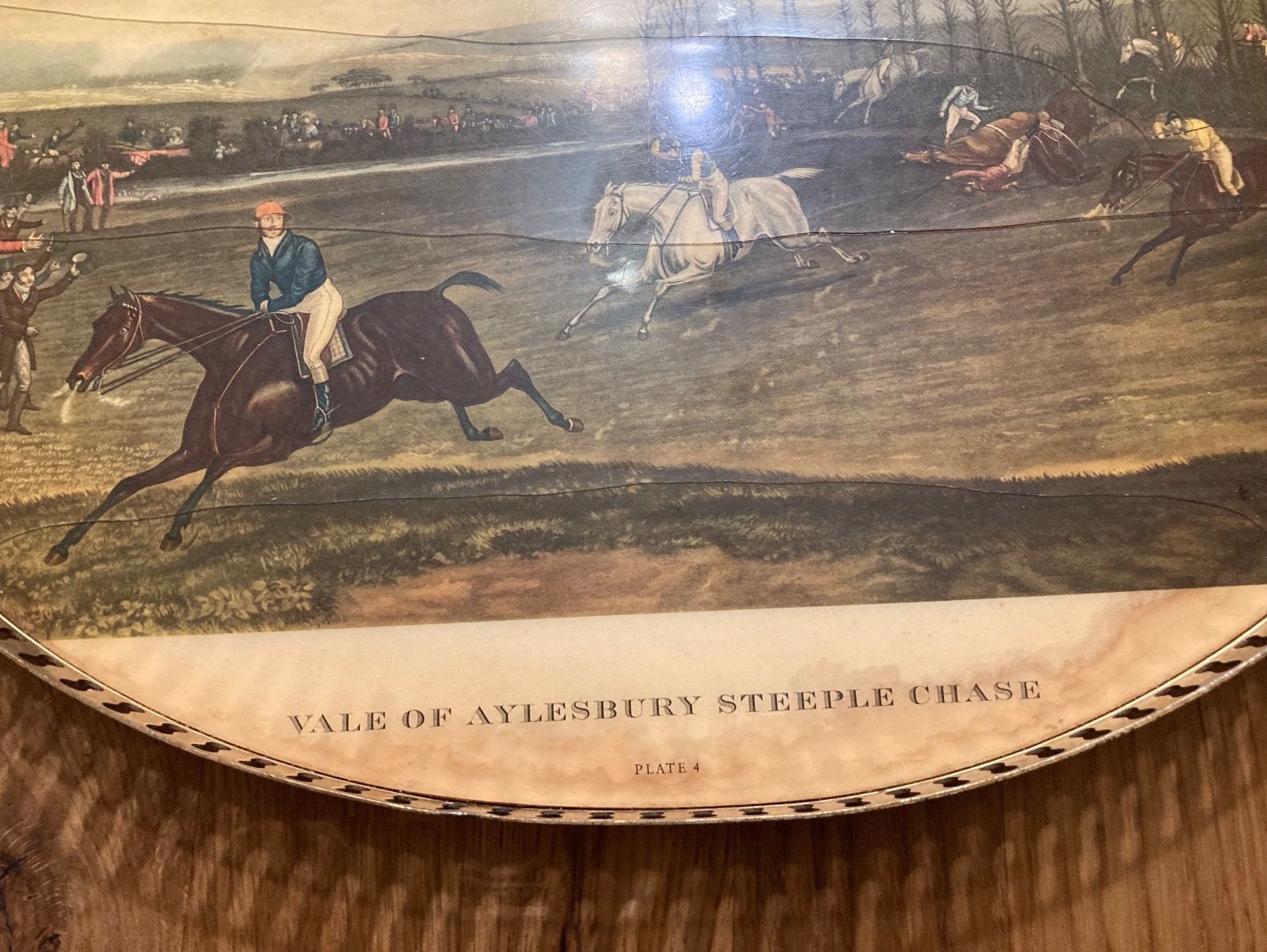 PLATEAU de Service Catherine Escalon FIBRE de Verre VINTAGE | €99