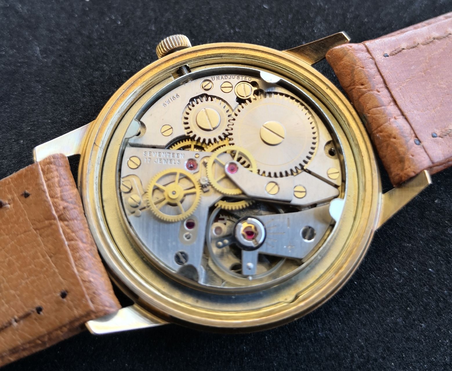 Orologi: Werba Genève montre mécanique à seconde morte – Usato da Evilard venduto da Mapota 2