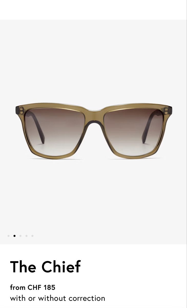 Viu Occhiali & Lenti: VIU The Chief Sunglasses – Nuovo (secondo la descrizione) da Oberägeri venduto da LacLeman39 1