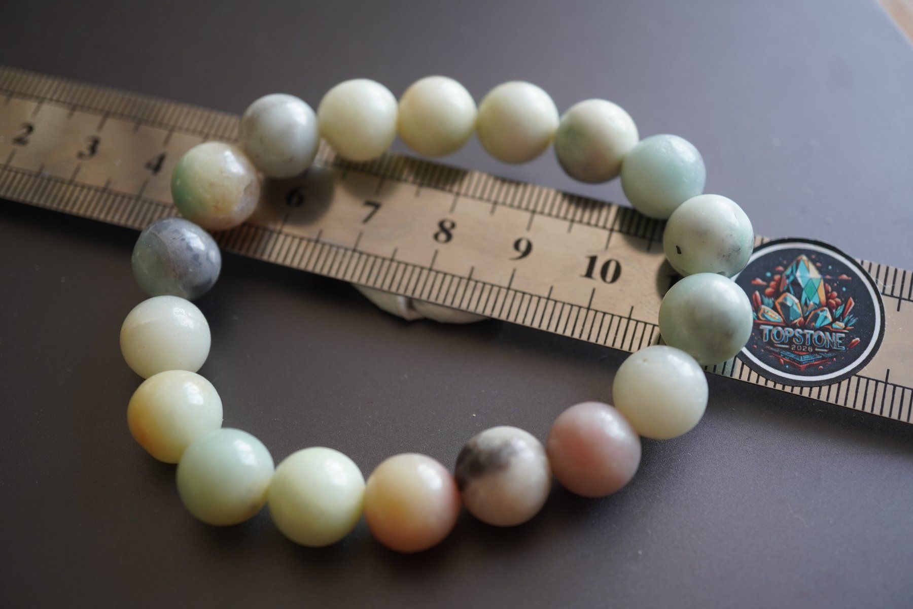 Bracciali & Braccialetti: Amazonit   10mm Kugel Armband    ab  1.-   Auktion – Nuovo e nell'imballaggio originale da Eschenbach SG venduto da topstone 3
