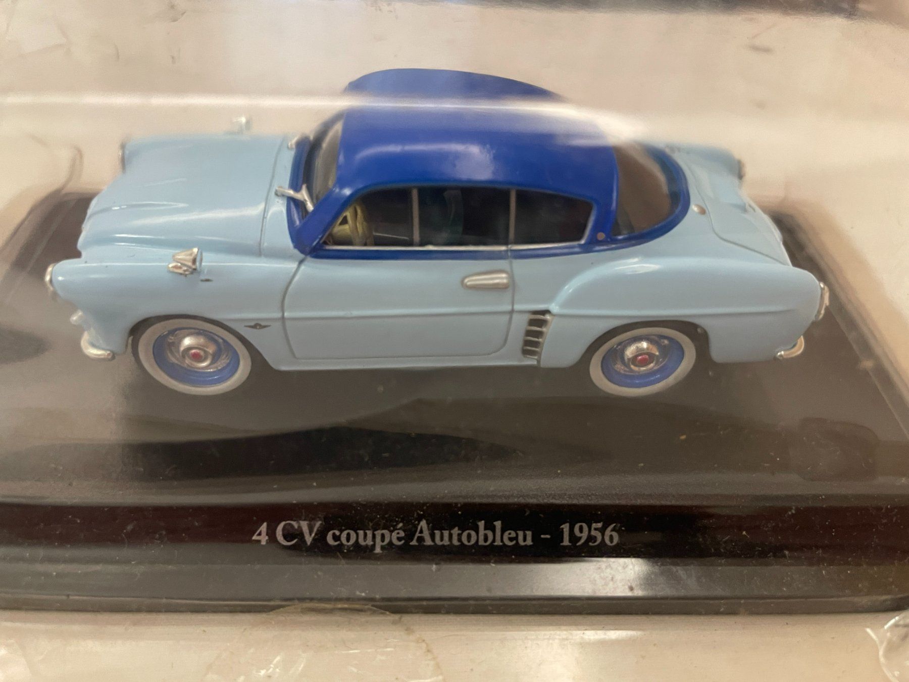 Renault Modellini d'auto: Renault / Autobleu coupé 1956 – Nuovo e nell'imballaggio originale da Wohlen AG venduto da Erelpowerline