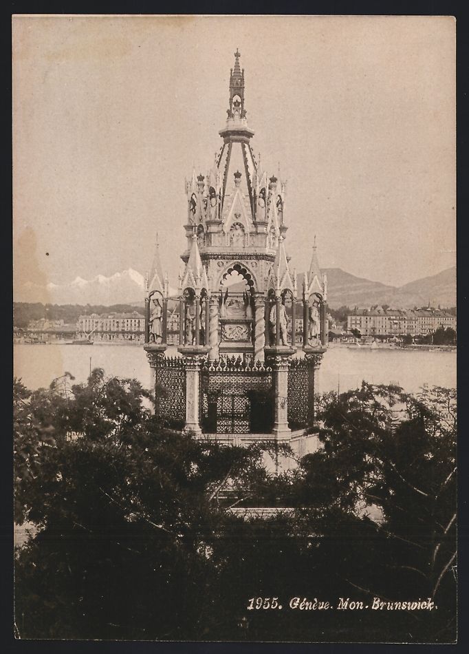 Fotografie & Manifesti: Fotografie Ansicht Genf - Geneve, Monume – Usato da Berlin venduto da bartko-reher