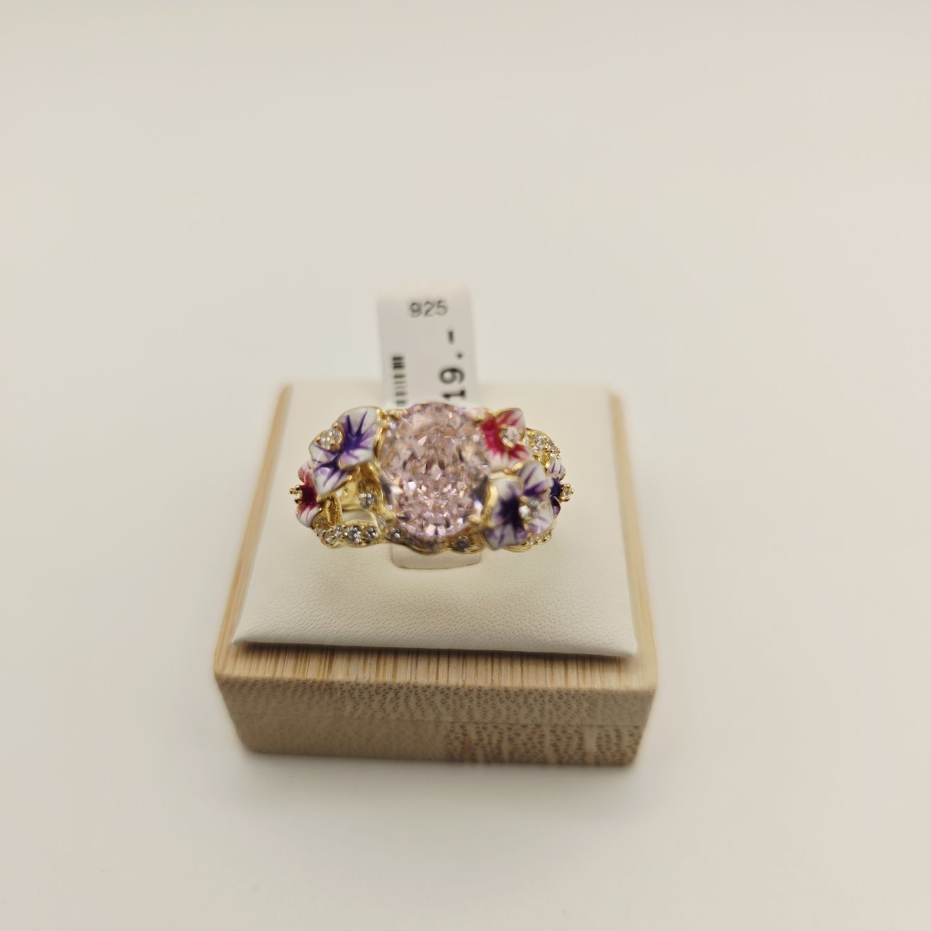 Ringe: Silber Ring 925 Blumen Emaille Gr 55 – Neu und originalverpackt aus Stein am Rhein von JuwelierSteinbock.CH
