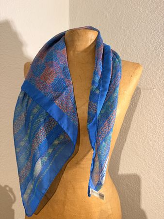 Foulard Lancôme vintage - Soie légère d'été, parfait!