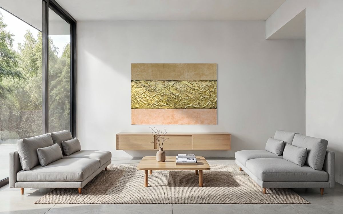 Dipinti: „Gold Reflections“"#18 – Nuovo e nell'imballaggio originale da Uznach venduto da Spillmannkunst43 7