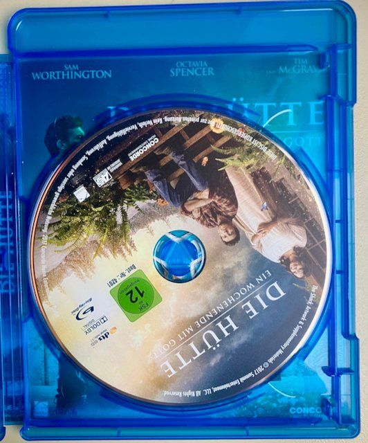 Tutti i DVDs: Die Hütte - The Hut - BluRay - deutsch – Usato da Wettingen venduto da Mirri777 2