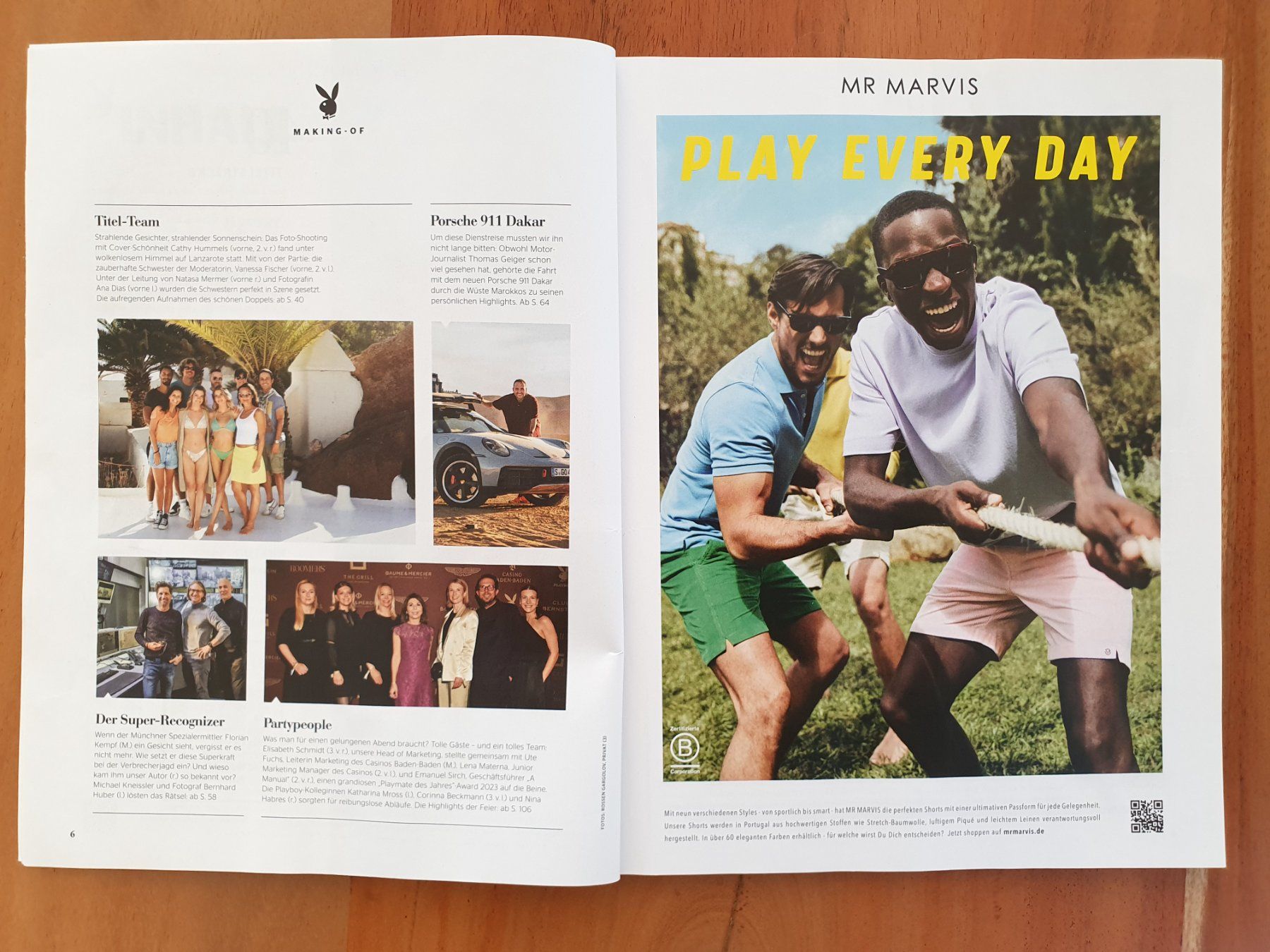 Zeitschriften & Magazine: Playboy mitische Mode Zeitschrift Monat Juli 2023 – Gebraucht aus Zürich von  2