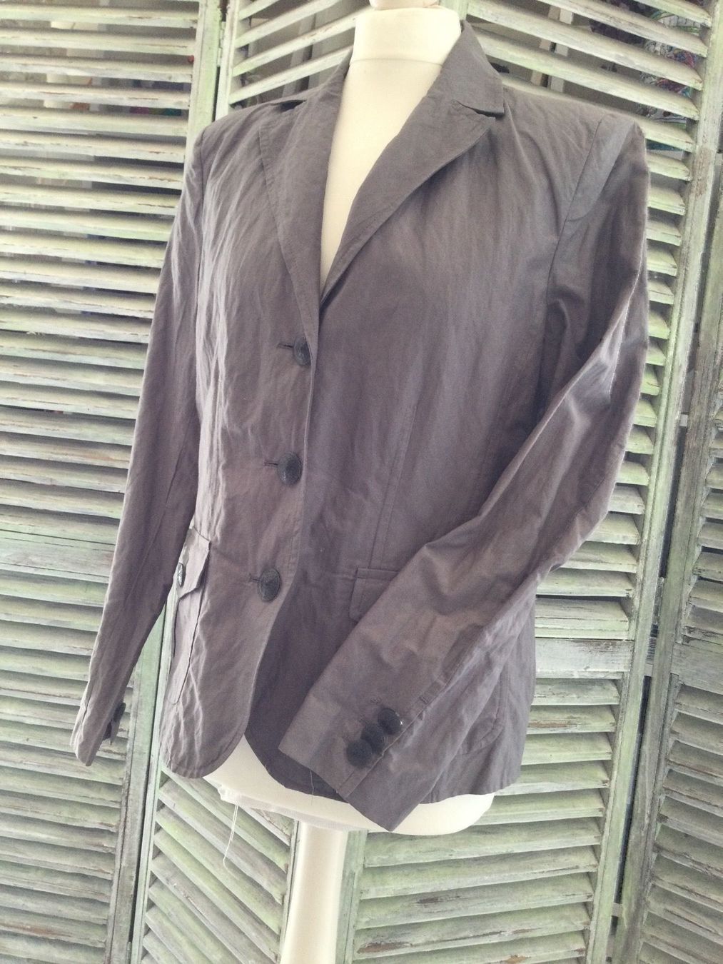 Giacche: Veste/Blazer gris scintillant BIAGGINI – Nuovo e nell'imballaggio originale da Agiez venduto da chouchanelle