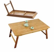 Table basse pliante en bambou état comme neuf