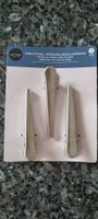 3er Set Edelstahl Verschlussklammern -Neu & Original!
