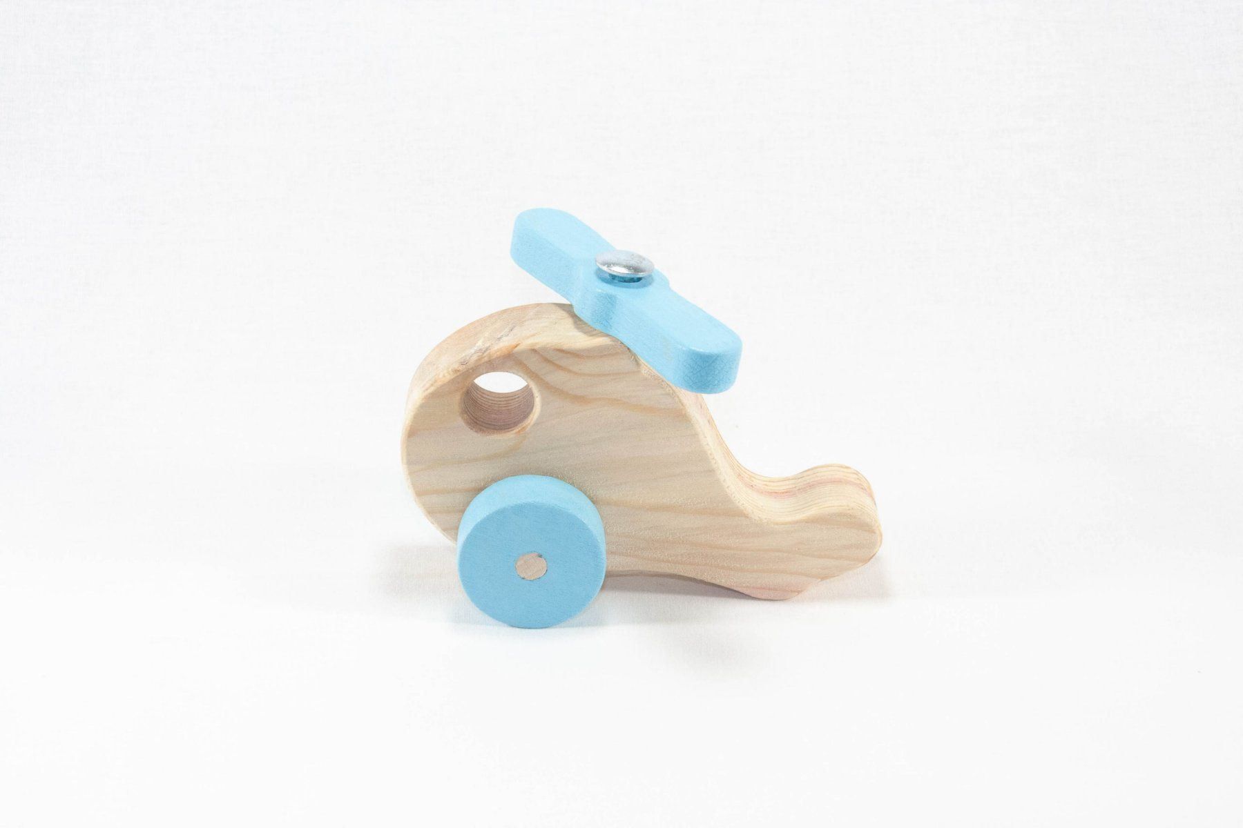 Giocattoli: Holzspielzeug Hubschrauber – Nuovo e nell'imballaggio originale da Winterthur venduto da haso84bay
