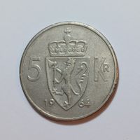 5 Kronen 1964 Norwegen