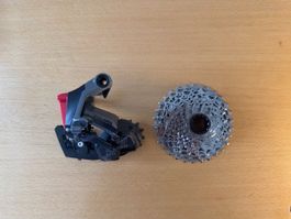 SRAM Rival AXS Schaltwerk 36t und Kassette