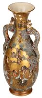 Ancient Satsuma Vase signed, Japan Meiji XIX c