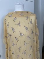 Exquisite 100% Seidenstoff mit Ballerina-Stickerei