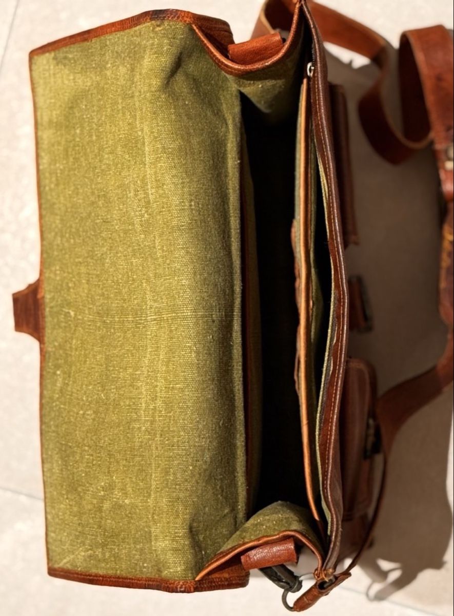 Borse: Echte Ledertasche, Vintage-Look – Usato da Dottikon venduto da Marz5 1